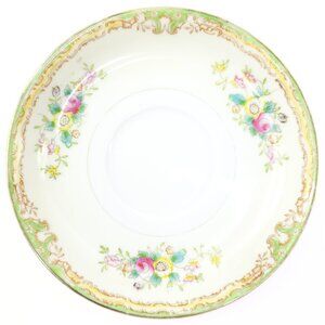 c. 1920s-1930s Sampy Japan "Elaine" Hand Painted Fine China Tea Saucer